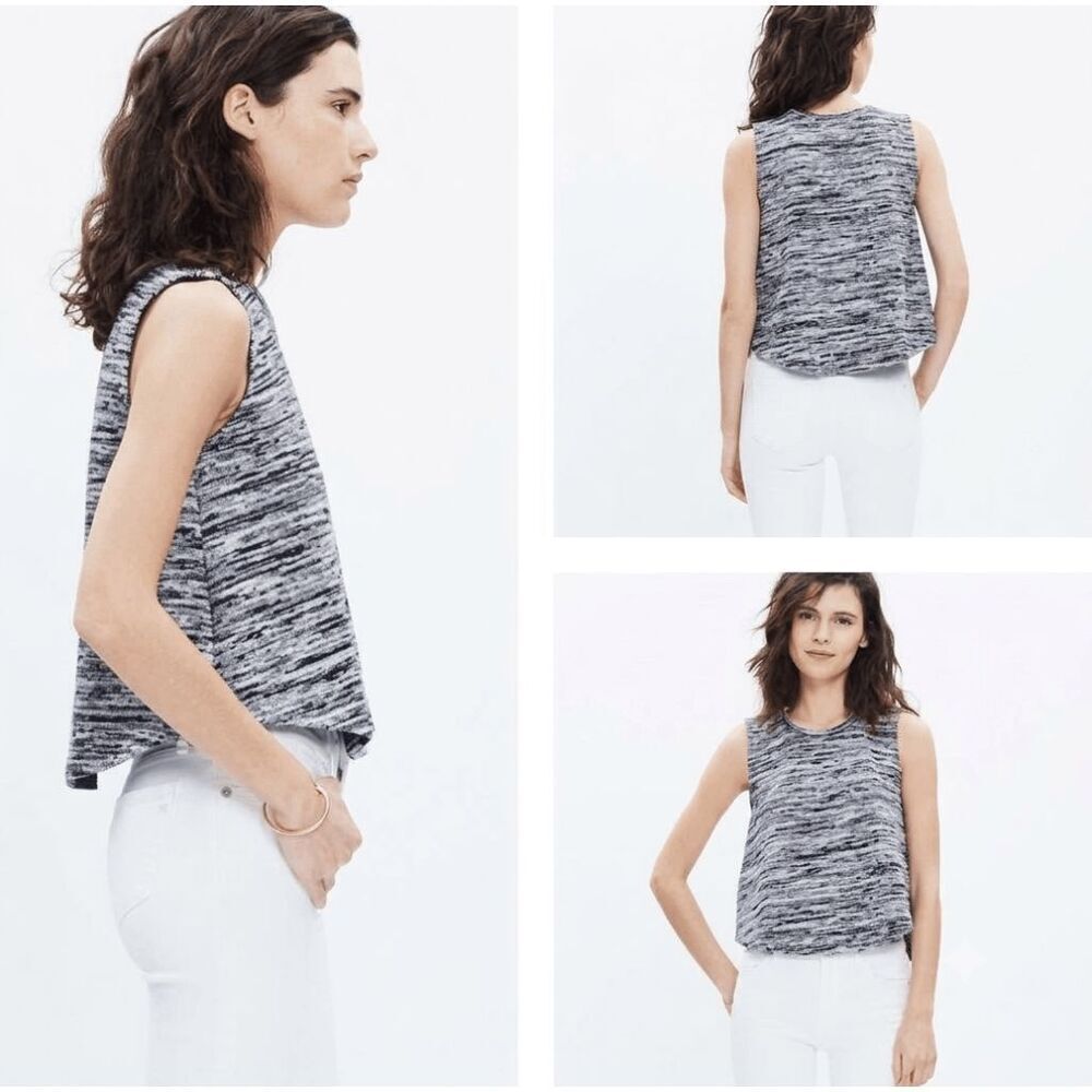 MADEWELL Marty Space Dye Knit Tank Top Size Small